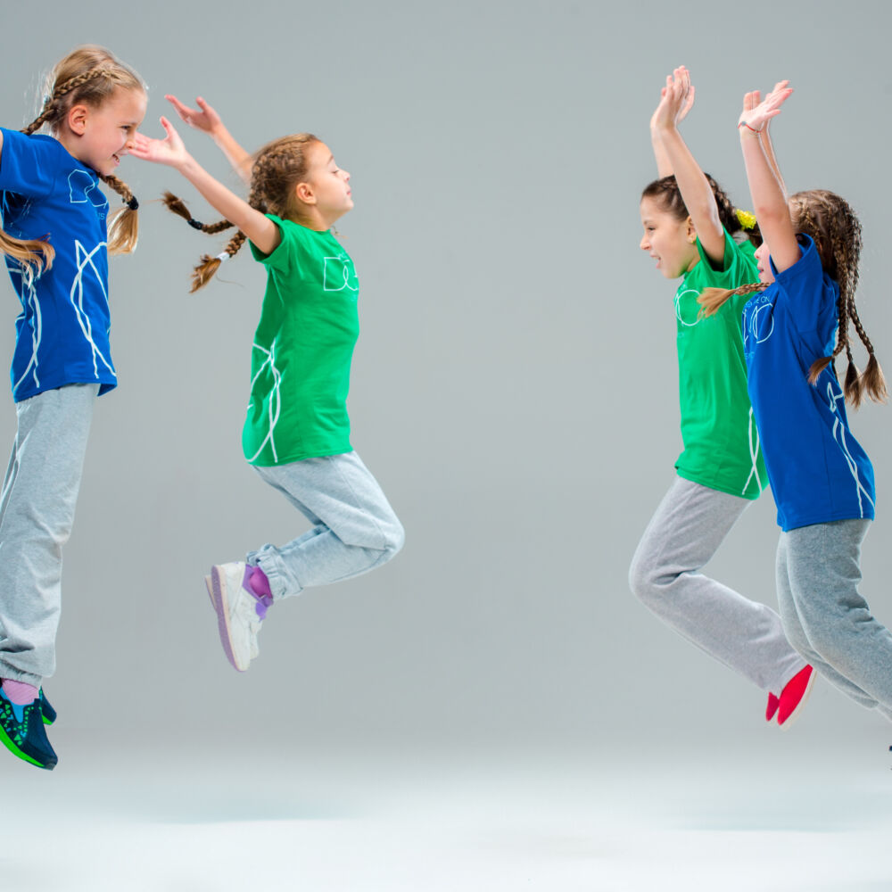 The kids dance school, ballet, hiphop, street, funky and modern dancers