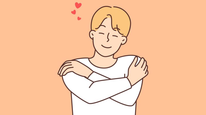 59835811-smiling-man-hug-himself-show-self-love