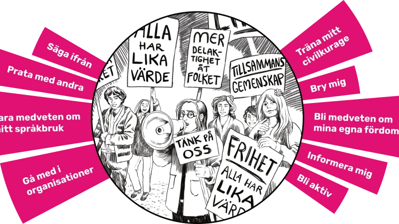 demonstrationstag-med-solfjader