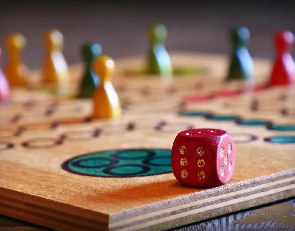 Bild på brädspelet Fia med knuff