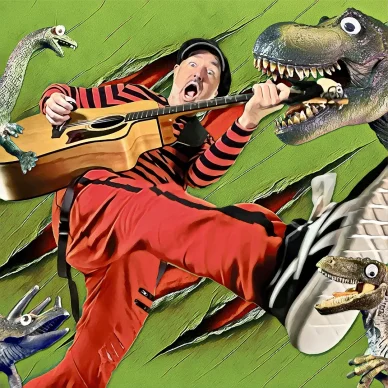 Pappa Kapsyl: Dinosaurielåtar