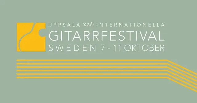 Logotyp för Uppsalas gitarrfestival